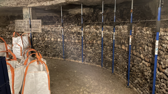 Travaux de remontage d'une hague